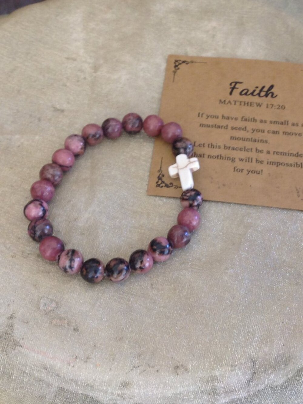 Faith Mustard Seed Bracelet